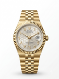 ROLEX GOLD LAND-DWELLER ARABIC DIAL OYSTER PERPETUAL