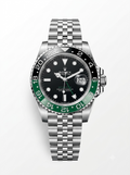 ROLEX GMT MASTER-II SPRITE Green & Black Bezel