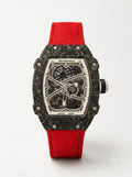 Richard Mille 67-02 Red Strap Skeleton Watch